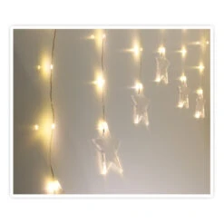 83er LED-Lichtervorhang - Ca. 80 X 200 Cm - 1 Stück -Heimdekoration Angebote 239649 2