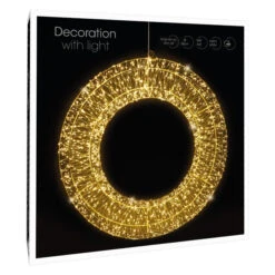 960er LED-Kranz - Ø = Ca. 38 Cm