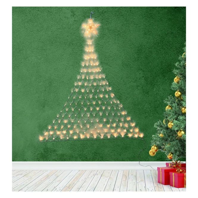 162er LED-Lichterkette - Baum - Ca. 140 X 150 Cm 4 162er LED-Lichterkette - Baum - Ca. 140 X 150 Cm – Bild 2