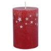 Stumpenkerze - Polar - Ca. 7 X 10 Cm - Rot -Heimdekoration Angebote 240415