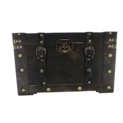 Truhe - S - Braun - Aus Holz - Ca. 38 X 20 X 17,5 Cm