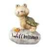 Schildkröte Auf Stein - Aus Keramik - Ca. 11 X 8 X 14 Cm -Heimdekoration Angebote 243375 4016096447519 mica living schildkroete auf stein 01