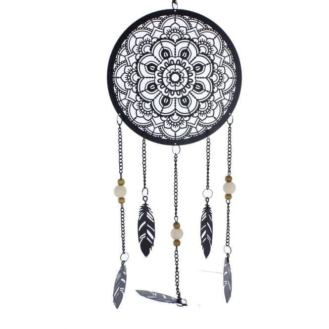 Dekohänger - Traumfänger - Aus Metall - Ca. 80 X 18 Cm 3 Dekohänger - Traumfänger - Aus Metall - Ca. 80 X 18 Cm