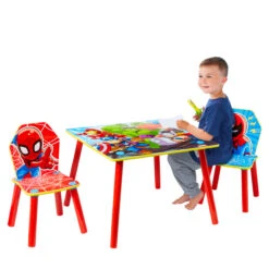 Marvel Spider-Man - Kinder Sitzgruppe - Holz 7 Marvel Spider-Man - Kinder Sitzgruppe - Holz -Heimdekoration Angebote 244105 630996177945 moose toys marvel spiderman tisch stuehle 04