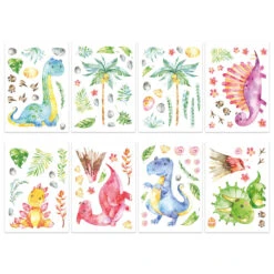 Wandtattoo - Dinosaurier - Set 5 11 Wandtattoo - Dinosaurier - Set 5 -Heimdekoration Angebote 247023 4251450925733 papierdrachen wandtattoo dinosaurier set 5 01
