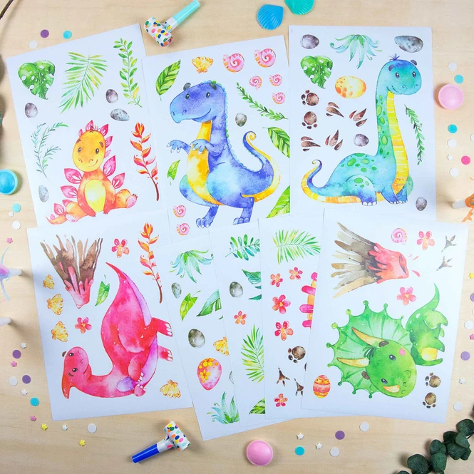 Wandtattoo - Dinosaurier - Set 5 3 Wandtattoo - Dinosaurier - Set 5