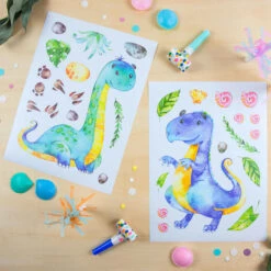 Wandtattoo - Dinosaurier - Set 5 13 Wandtattoo - Dinosaurier - Set 5 -Heimdekoration Angebote 247023 4251450925733 papierdrachen wandtattoo dinosaurier set 5 06