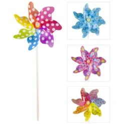 Windrad - Ø = 22 Cm - 1 Stück -Heimdekoration Angebote 4016096288334