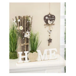 Dekohänger - Herz - Aus Holz - 12 X 46 Cm - 1 Stück -Heimdekoration Angebote alles482