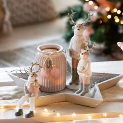 Dekoteller - Stern - Aus Holz - Ø = Ca. 31,5 Cm -Heimdekoration Angebote alles5691