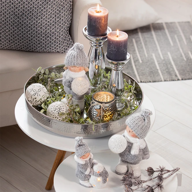 Teelichtglas - Stern - Ca. 9,5 X 9,5 X 10 Cm - 1 Stück 4 Teelichtglas - Stern - Ca. 9,5 X 9,5 X 10 Cm - 1 Stück – Bild 2