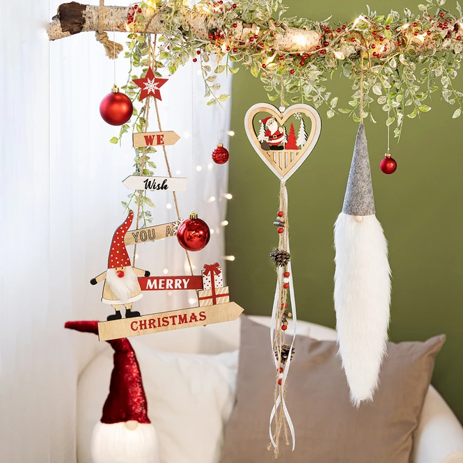 Christbaumkugeln - Rot - 30 Stück 4 Christbaumkugeln - Rot - 30 Stück – Bild 2