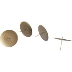 Halter Für Adventskerzen - Ca. 7 Cm - 4 Stück - Gold 7 Halter Für Adventskerzen - Ca. 7 Cm - 4 Stück - Gold -Heimdekoration Angebote gold2 1