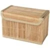 Aufbewahrungskiste - Aus Bambus - Natur - Verschiedene Größen -Heimdekoration Angebote ohne3