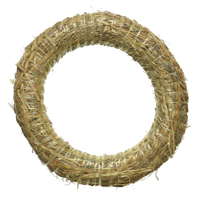 Dekokranz - Aus Stroh - Ø = Ca. 30 Cm 4 Dekokranz - Aus Stroh - Ø = Ca. 30 Cm – Bild 2